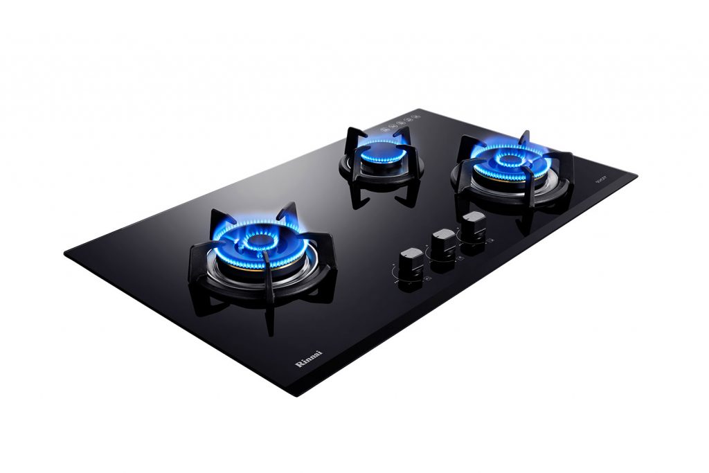 RB-93UG | 3-Hyper Burner Built-in Gas Hob | Rinnai Malaysia